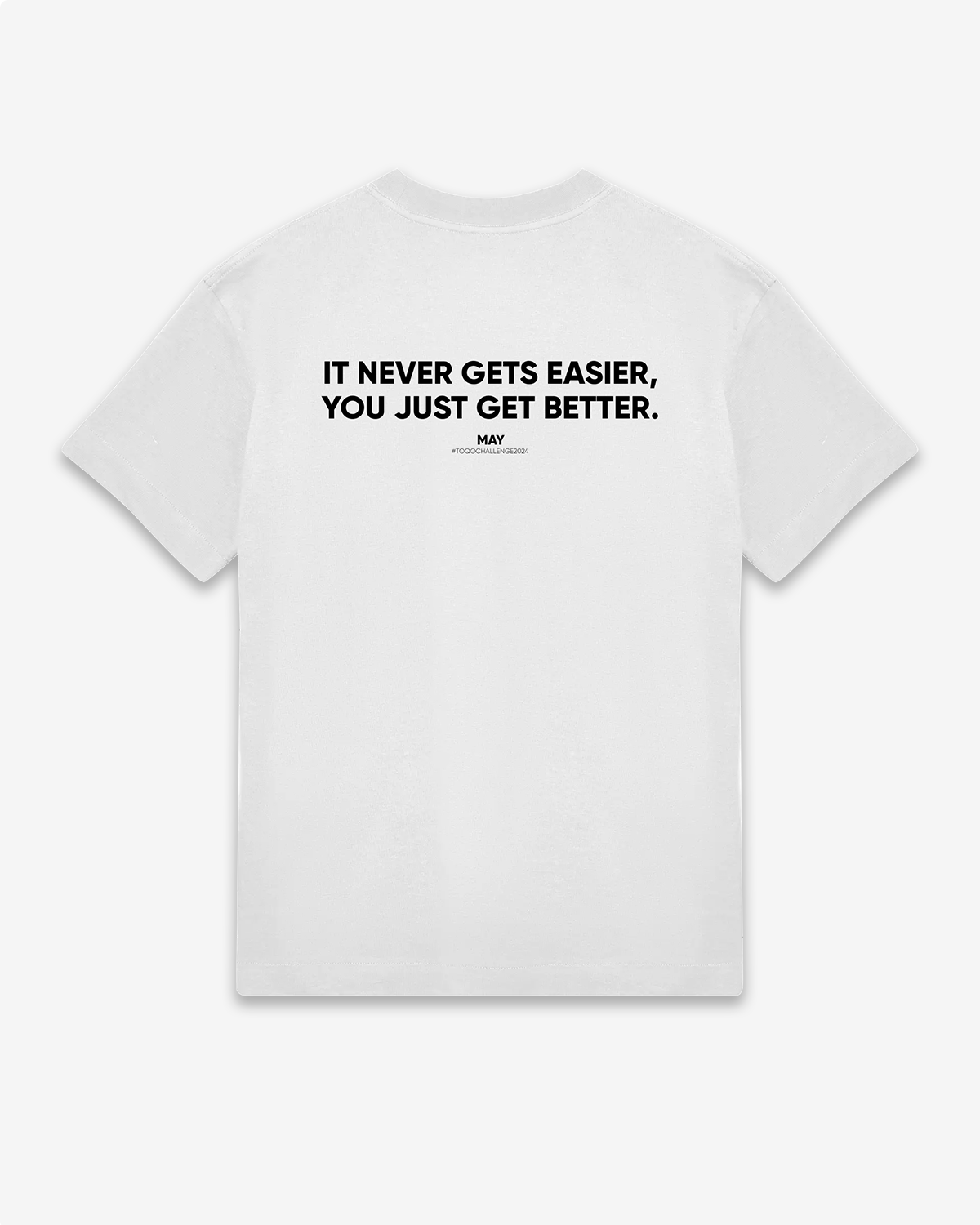 A TOQO boxy qoute tee