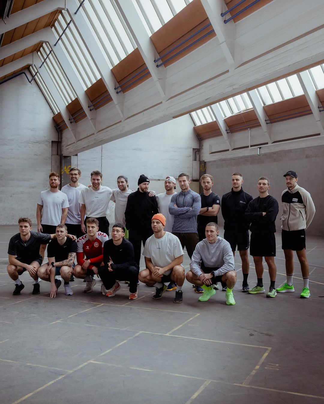 A group of men standing next to each other