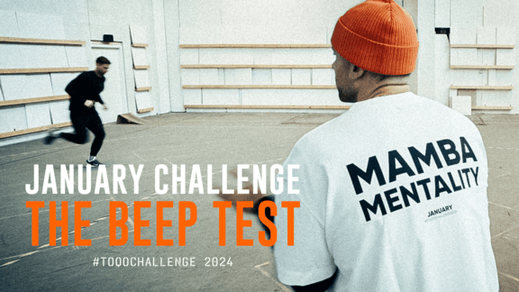 A couple of men running in TOQO clothing