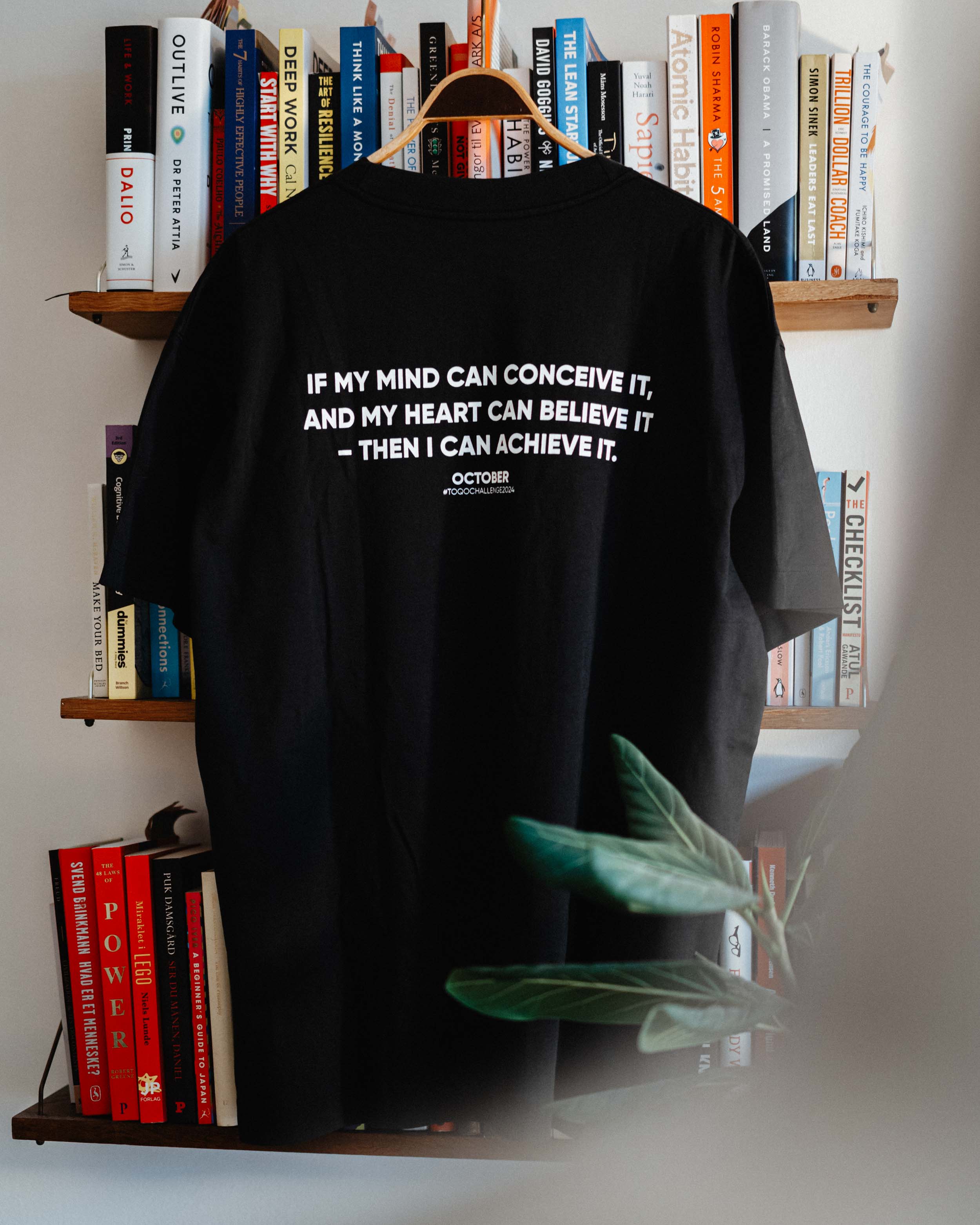 Boxy TQ Tee - October Quote