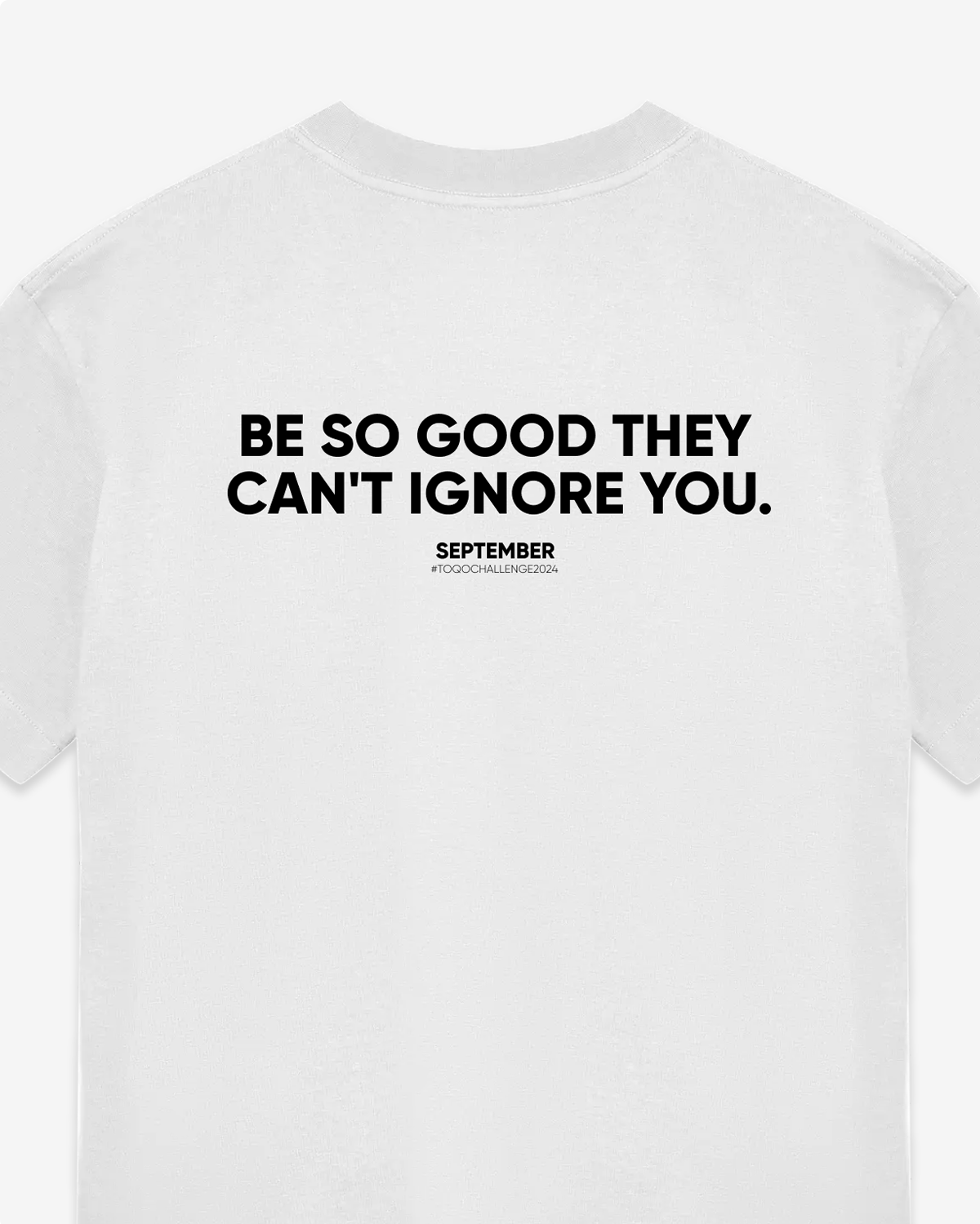 Boxy TQ Tee - September Quote